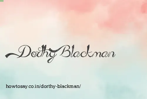Dorthy Blackman