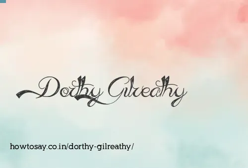 Dorthy Gilreathy