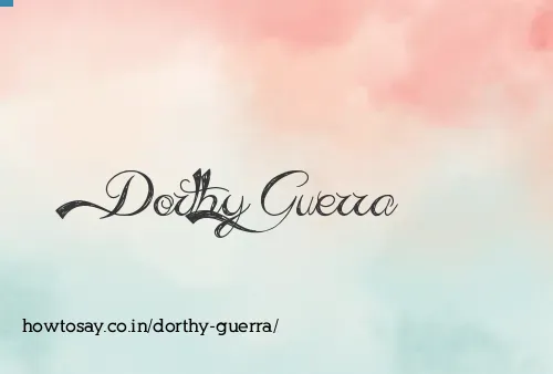 Dorthy Guerra