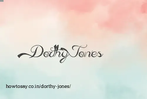 Dorthy Jones