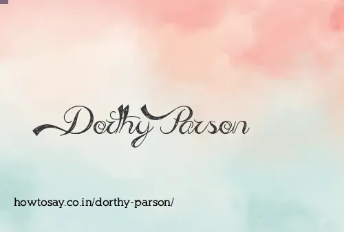 Dorthy Parson