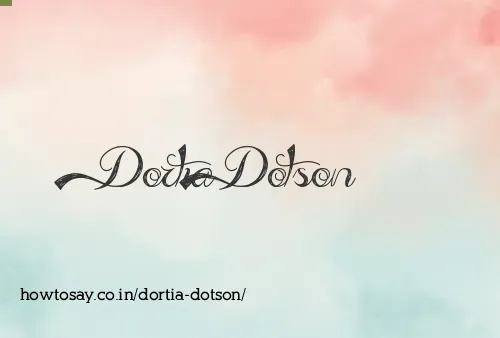 Dortia Dotson