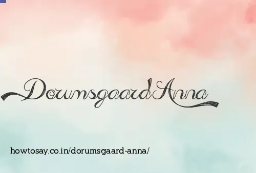 Dorumsgaard Anna