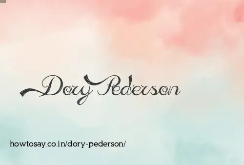 Dory Pederson