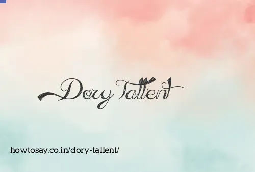 Dory Tallent