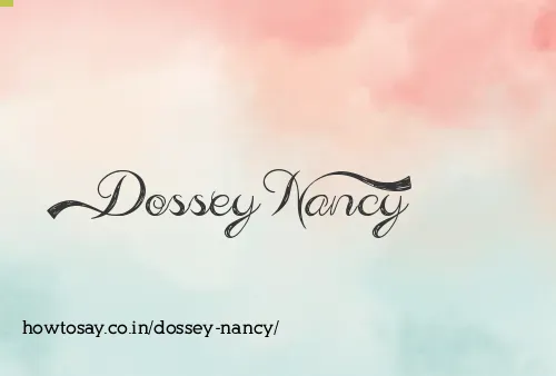 Dossey Nancy