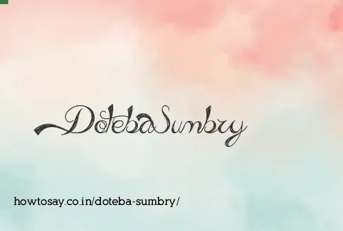 Doteba Sumbry