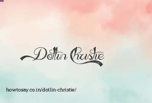Dotlin Christie