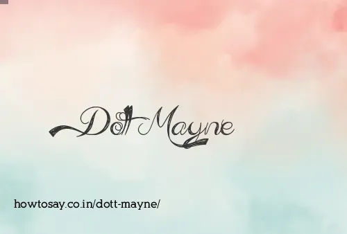 Dott Mayne