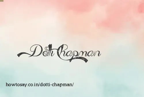 Dotti Chapman