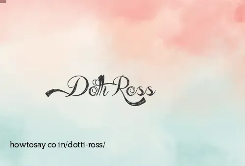 Dotti Ross