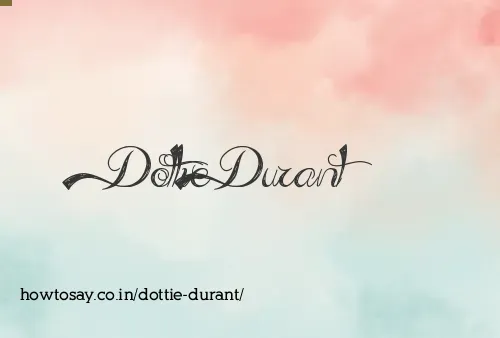 Dottie Durant