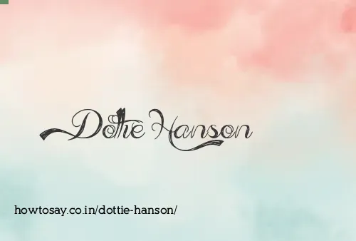 Dottie Hanson