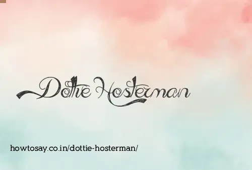 Dottie Hosterman