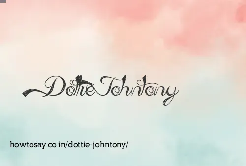 Dottie Johntony