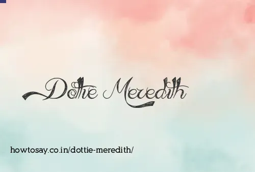 Dottie Meredith