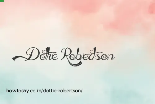 Dottie Robertson