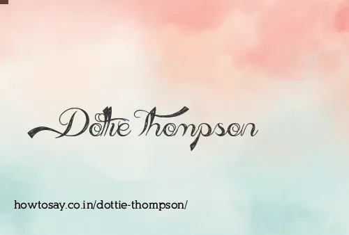 Dottie Thompson