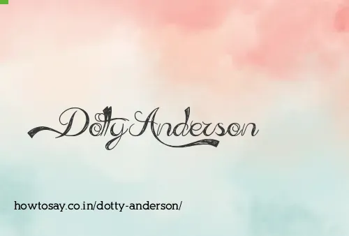 Dotty Anderson