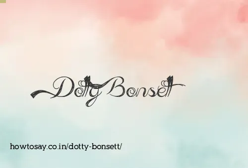 Dotty Bonsett