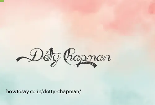 Dotty Chapman