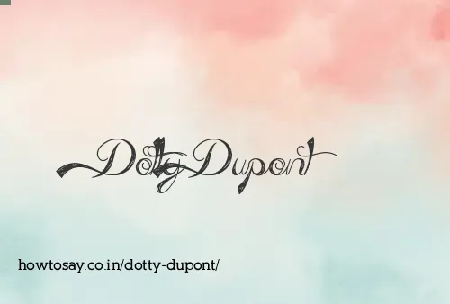 Dotty Dupont
