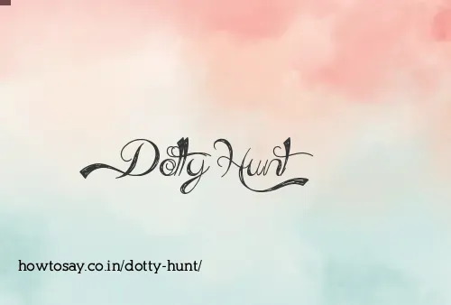 Dotty Hunt