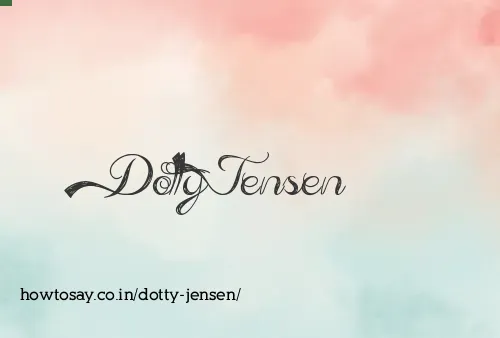 Dotty Jensen
