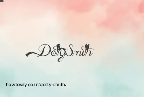 Dotty Smith