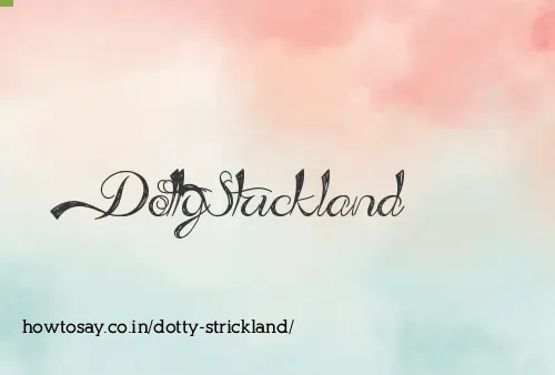 Dotty Strickland