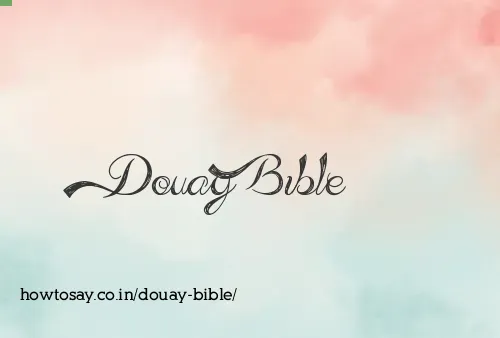 Douay Bible