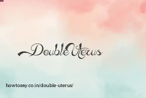 Double Uterus