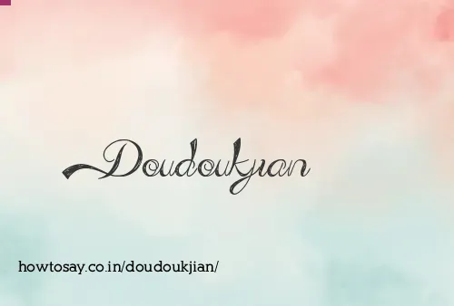 Doudoukjian