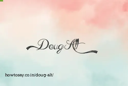 Doug Alt