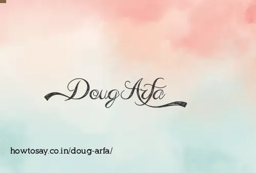 Doug Arfa