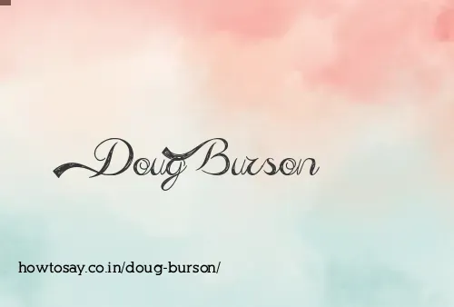 Doug Burson