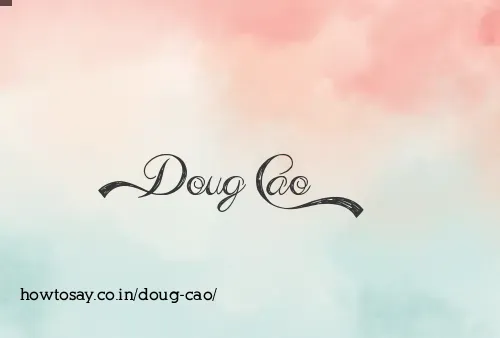 Doug Cao