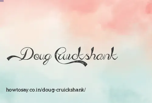 Doug Cruickshank
