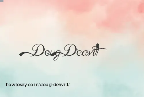 Doug Deavitt
