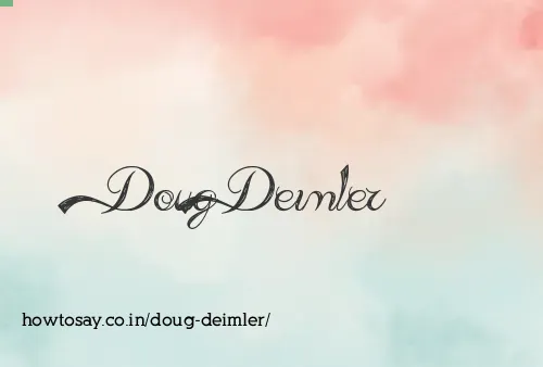Doug Deimler