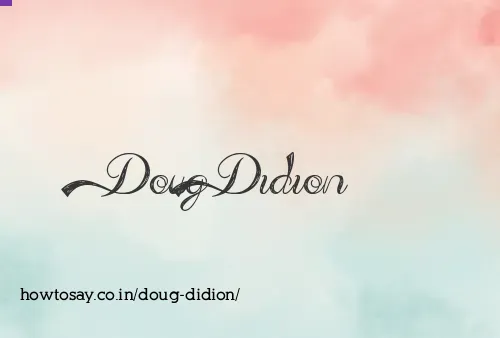 Doug Didion