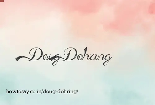 Doug Dohring