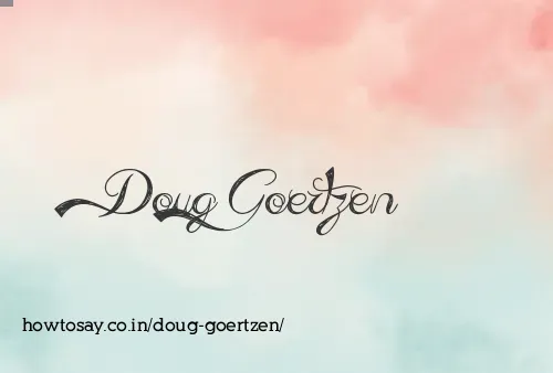 Doug Goertzen