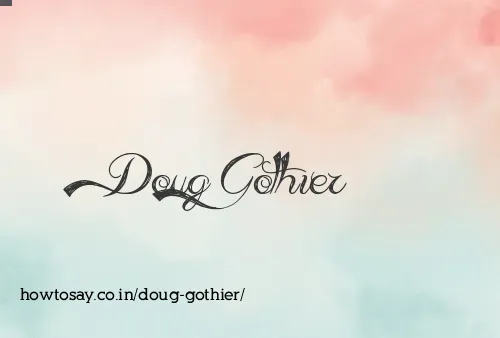 Doug Gothier