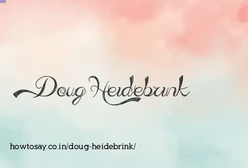 Doug Heidebrink
