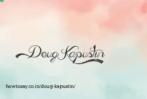 Doug Kapustin