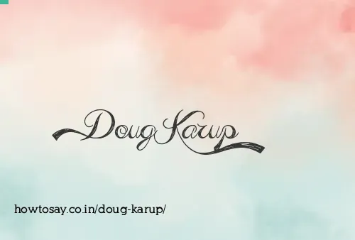 Doug Karup