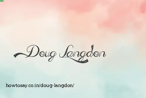 Doug Langdon