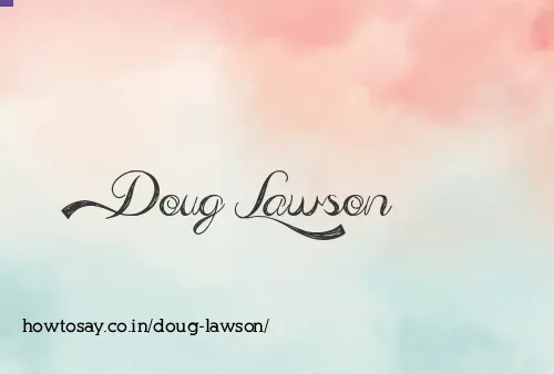Doug Lawson