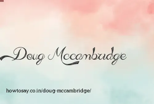 Doug Mccambridge